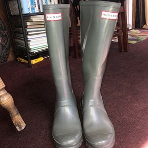 Hunter tall boots